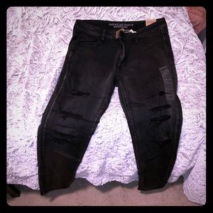 American Eagle black jeans jeggings